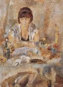 Jules Pascin Lucy at the front of table china oil painting reproduction